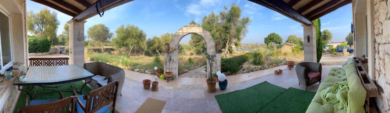 Finca Es Velar Santanyi Bagian luar foto